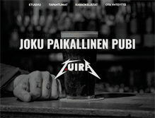 Tablet Screenshot of paikallinenpubi.fi